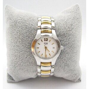 Women ESQ Swiss Quartz WR Analog 27mm Dial Causal Round Watch (G17)